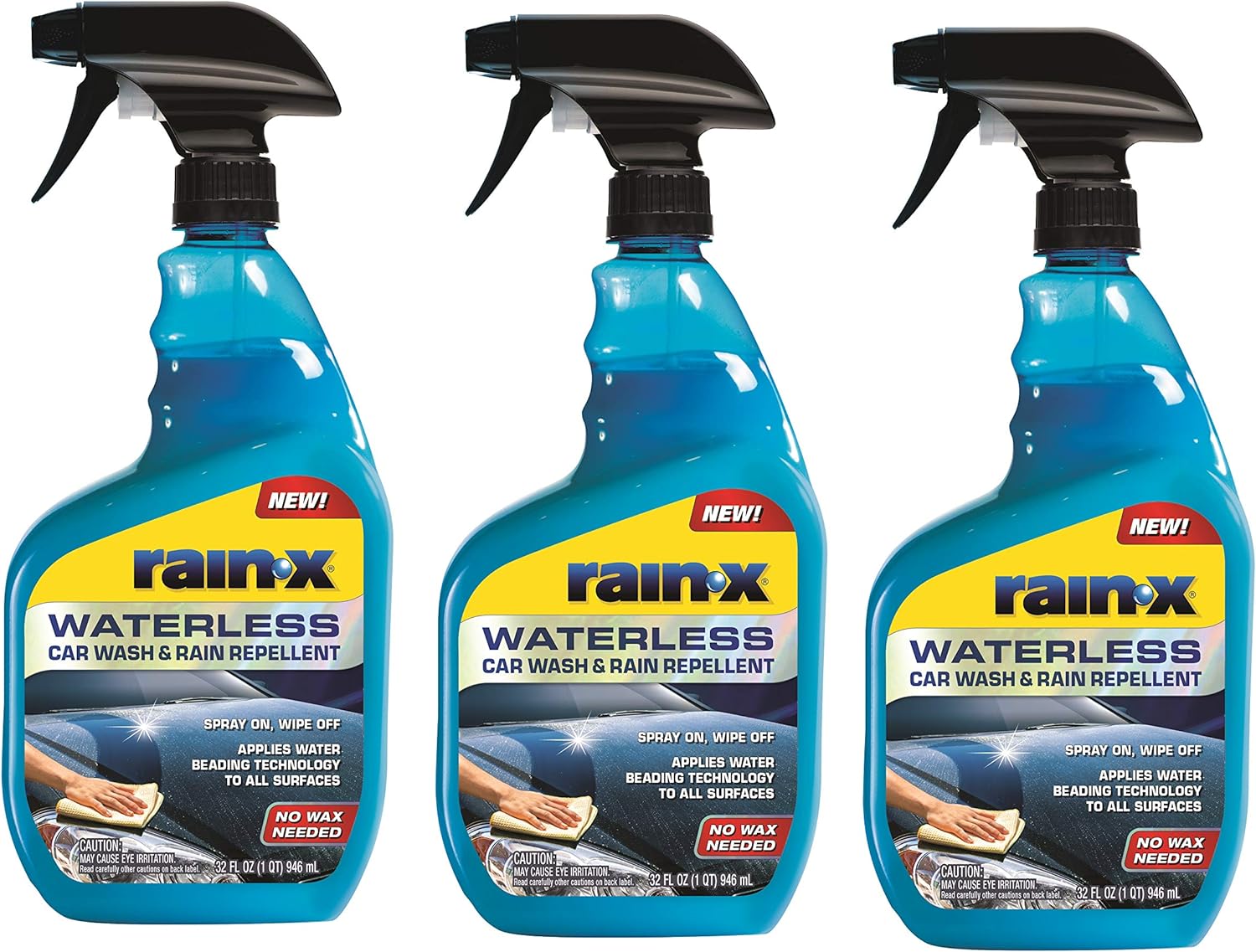 Rain-X 620100-3PK Waterless Car Wash