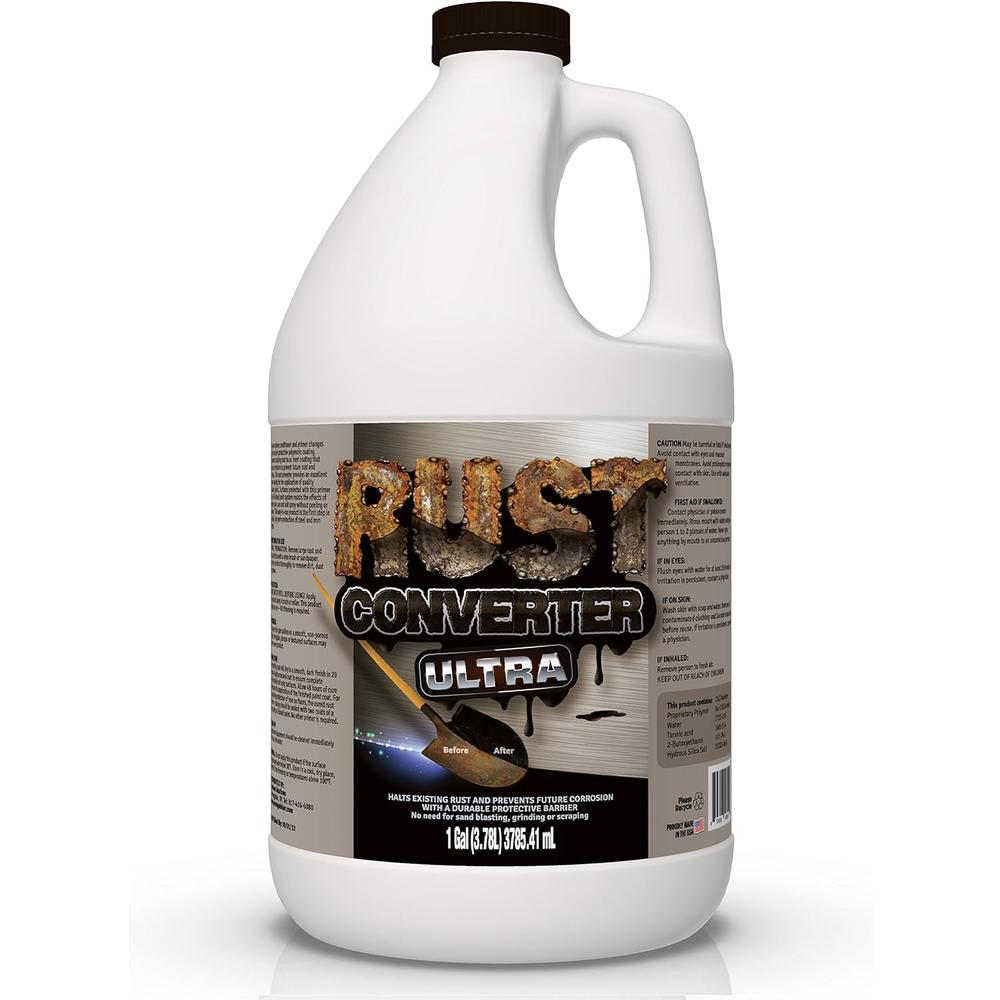 FDC Rust Converter Ultra, Highly Effective Professional Grade Rust Repair (1 Gallon)