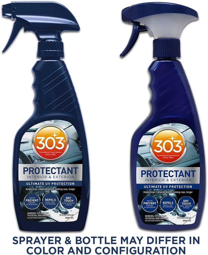 Gold Eagle Co. 303 Automotive Protectant - Provides Superior UV Protection, Helps Prevent Fading and Cracking, Repels Dust, Lint, and Staining