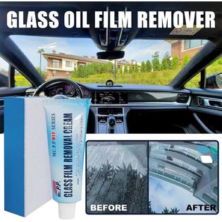 KCRPM Car Glass Oil Film Cleaner, Glass Film Removal Cream, Car Windshield  Oil Film Cleaner, Glass