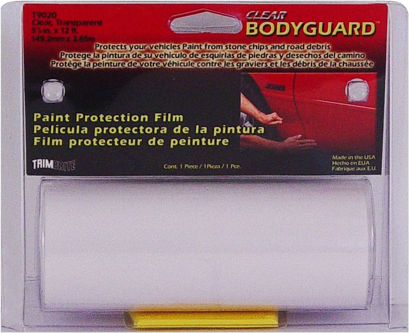 Trimbrite BodyGuard Clear Smooth Protection Film (12' x 5 7/8")