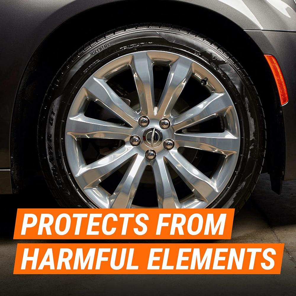 Armor All Car Tire Shine, One-Step Tire Shine Spray for Precise, Even Shine and Minimal Overspray - 2 Count