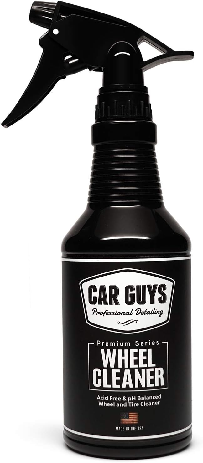 CarGuys CAR GUYS Wheel Cleaner - Rim and Tire Cleaner for Brake Dust and Grime - Safe for Alloy, Chrome, Aluminum, and More - 18 Oz