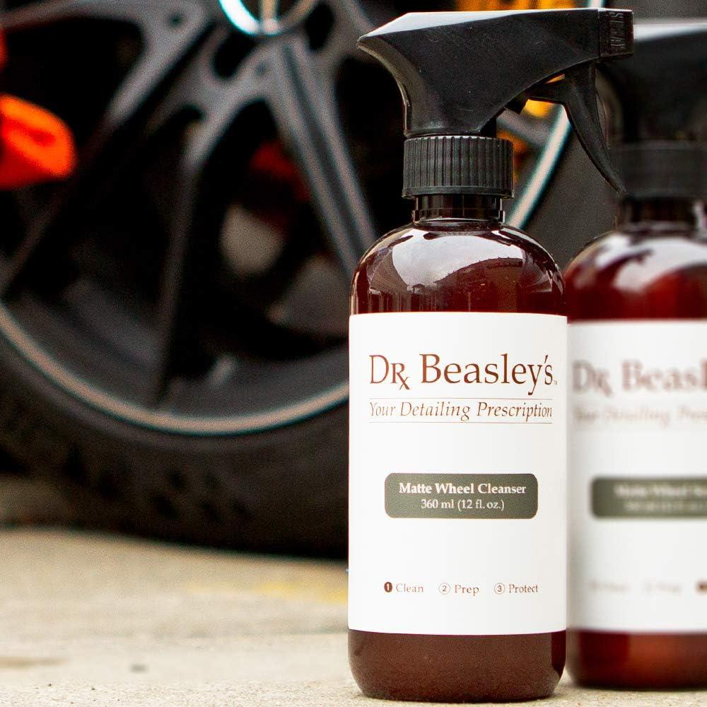 Dr. Beasley's Matte Wheel Cleanser - 12 oz, Designed for Painted and Powder-Coated Matte Wheels, pH Balanced Formula, Readily Biodegradable