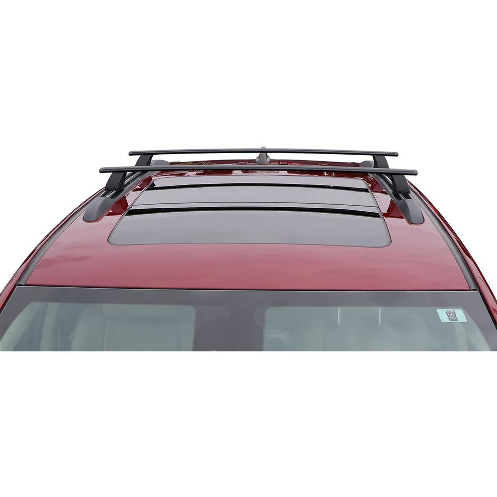 Brightlines Crossbars Roof Racks Luggage Racks Replacement for 2011-2021 Jeep Grand Cherokee with Grooved Metal Roof Side Rails