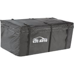CZC AUTO Hitch Cargo Carrier Bag, 20 cu. ft Waterproof/Rainproof/Weatherproof Cargo Traveling Bag for Car Truck SUV Vans' Hitch Trays an