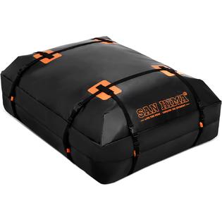 ZhongXin Car Roof Bag Cargo Carrier - 14.2 cu. ft. Waterproof Rooftop Bag,  Travel Storage Luggage Bag Soft-Shell Fits All Cars, Vans