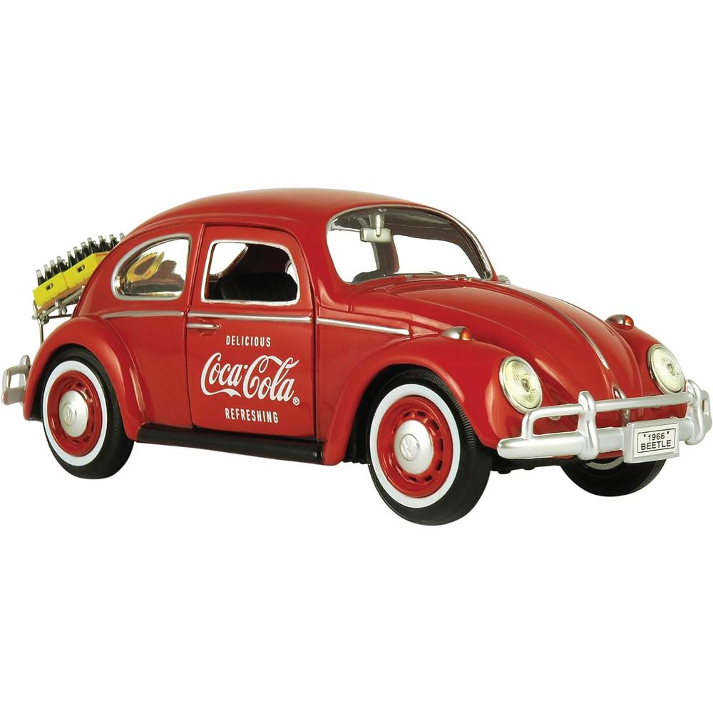 Coca-Cola 1/24 1967 Volkswagen Beetle with rear Decklid Rack