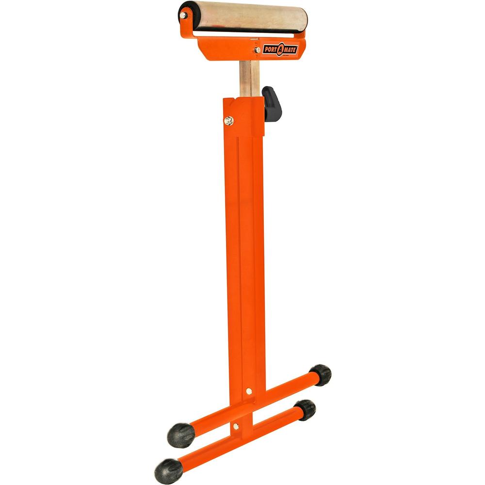 Portamate Adjustable Pedestal Feed Roller Support Portamate PM 5080 with 11 &#194;&#188;&#226;&#128;&#157; Ball Beari
