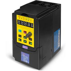 HKS VFD 1.5KW 2HP 220V 1 or 3 Phase Input 3 Phase 0-400HZ Output 10A Variable Frequency Drive Controller Vector Control Inverter Co