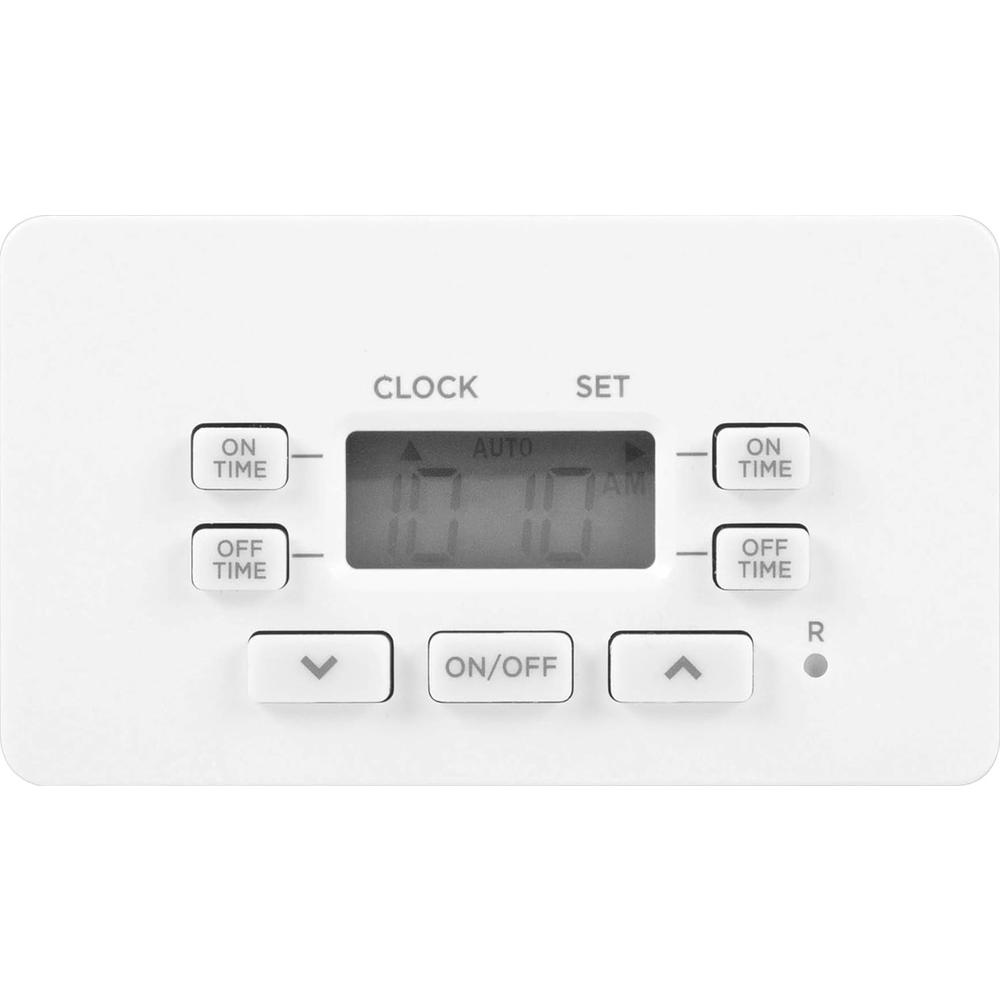 Ultrapro Indoor Plug-in Dual Digital Timer, Two Custom ON/Off Settings, Built-in Battery Backup, 2 simultaneously Controlled Polarized o