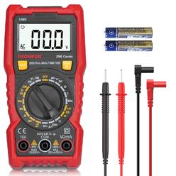 Generic IKOVWUK Multimeter, True RMS Digital Multimeter Voltmeter, DC AC Voltage Ohm Amp Tester for Measuring Voltage Current Resistanc