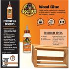 Gorilla Wood Glue, 8 Ounce Bottle, Natural Wood Color, (Pack of 2)