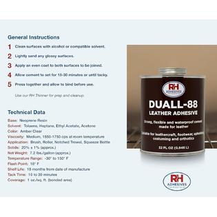 Generic Duall-88 Leather Adhesive, 16 oz. can - RH Adhesives