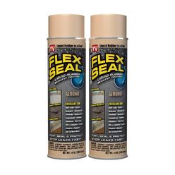 Generic Flex Seal Spray Rubber Sealant Coating, 14-oz, Almond (2 Pack)