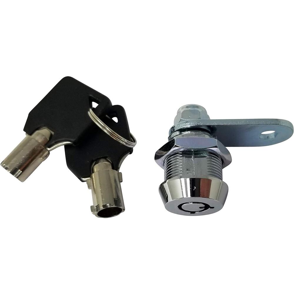 Admiral Locks 5/8&#226;&#128;&#157; Tubular Cam Lock, Keyed Alike Removable Key RV Compartment Storage Lock Cabinet Locks (5/8 In