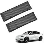 YuanDao Compatible with Tesla Model Y Air Conditioning Outlet Cover Under  Seat Air Vent Grille Protector Snap-in Installation Cover ABS