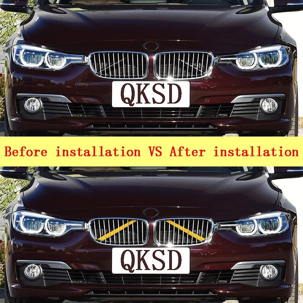 QKSD Grille Insert Stripes Replace for BMW F30 F35 F31 F32 grille insert trims for BMW F33 F34 F36 grill stripes for BMW G21 G29 F20