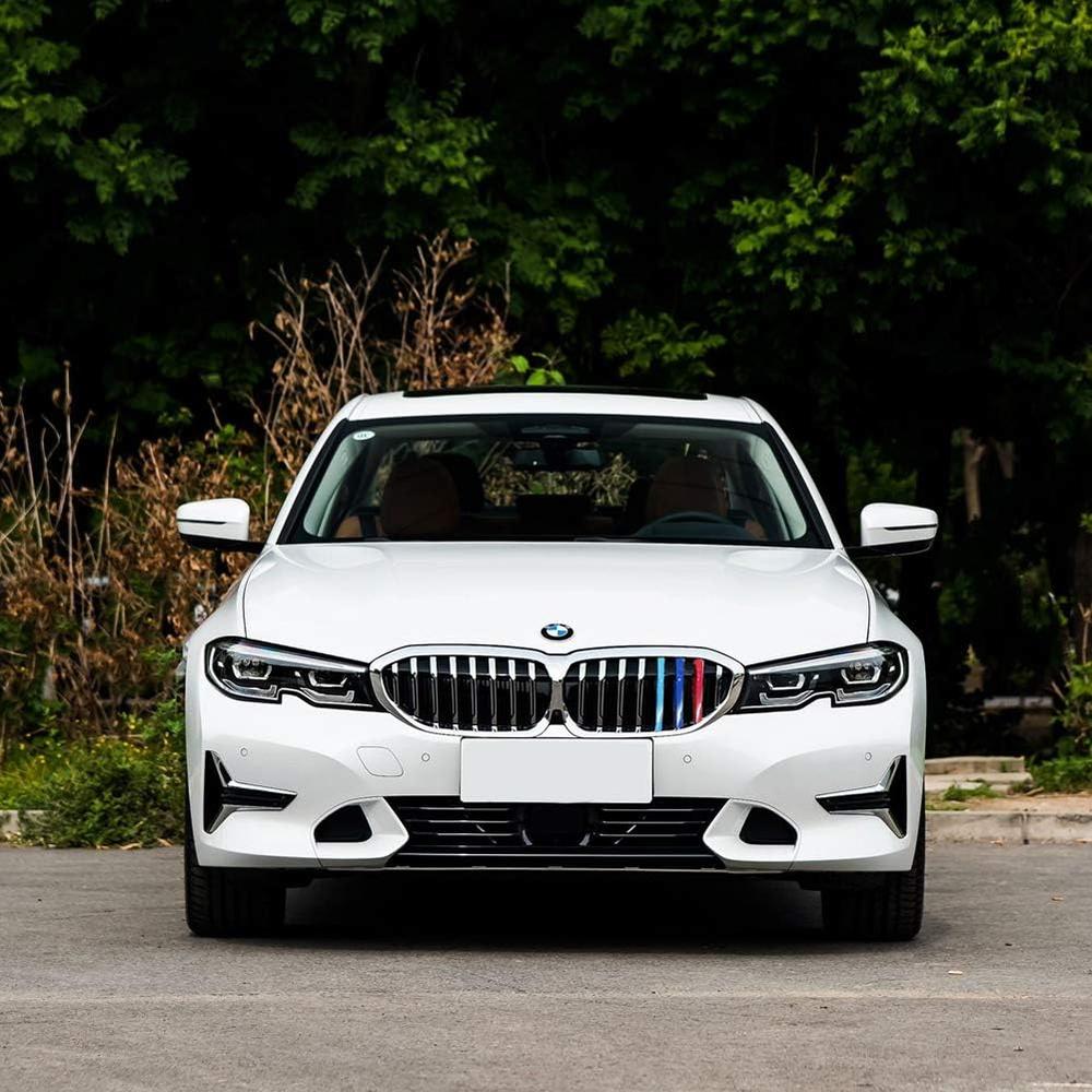 lanyun for 2019 BMW G20 Grill 3 Series Accessories m Color Grill Insert Trims Grill Stripes fit 2019 BMW G20 Grill with 8 Vertical Bea