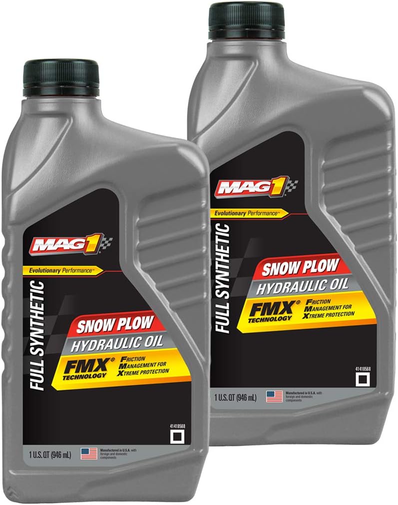 MAG1 2 Quart -50&#194;&#176; Snow PLOW Hydraulic Oil Compatible with Meyer 15134 Fisher 28531 Western 49311