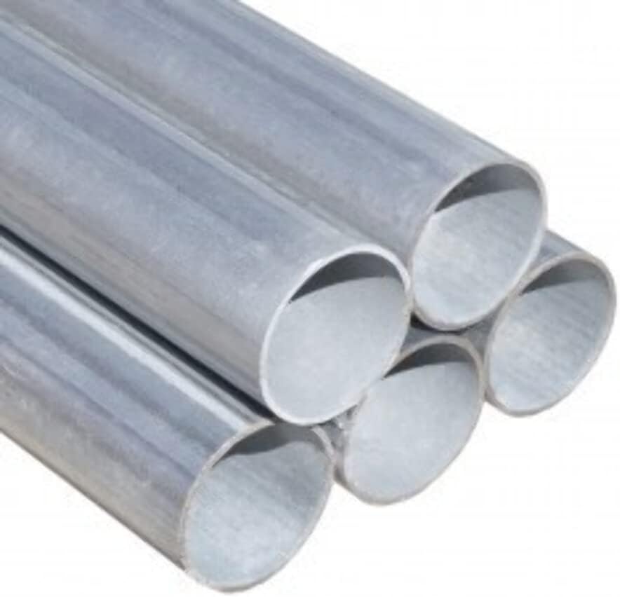 MASTER HALCO 1-3/8" x 6' Galvanized Pipe/Tubing for Chain Link Fence, Gates, Posts - 4 pieces