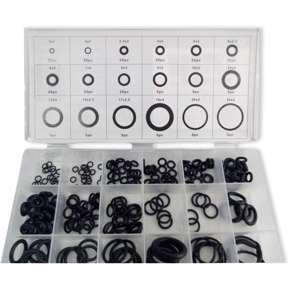 Leslie-Cheung-NA LuckyMAO O Rings AC9000 PCP Paintball Silicone O-Ring Black Gasket Replacements Sealing O-Rings Quick Couplers Fitting 15 Sizes