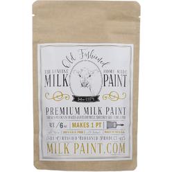 Old Fashioned Milk Paint Non-VOC Powder Paint, 1 Pint, Pitch Black