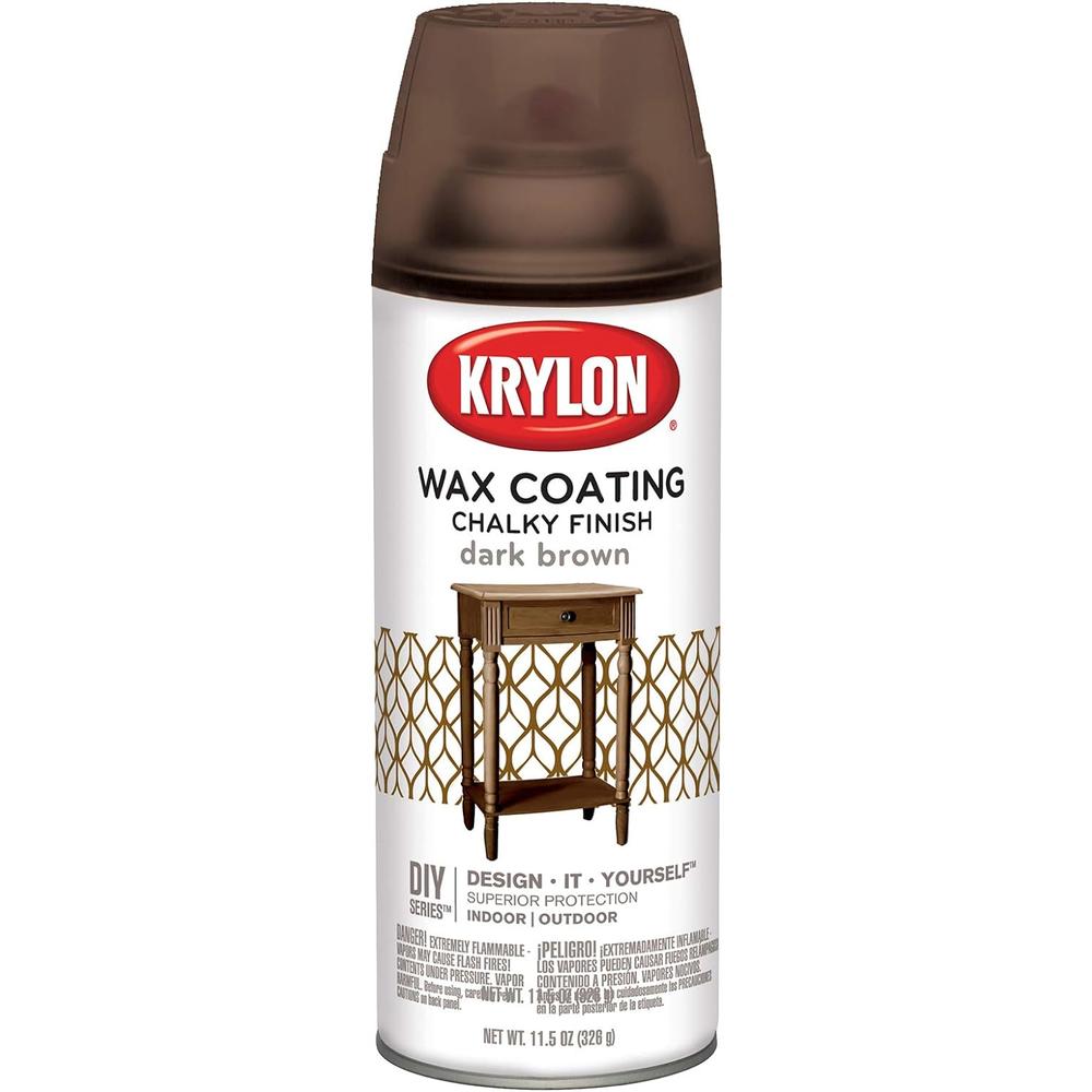 Krylon K04102007 Chalky Finish Spray Paint, Misty Gray, 12 Ounce
