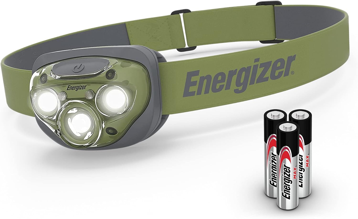 ENERGIZER LED Headlamp Pro260, Rugged IPX4 Water Resistant Head Light, Ultra Bright Headlamps for Running, Camping, Outdoor, St