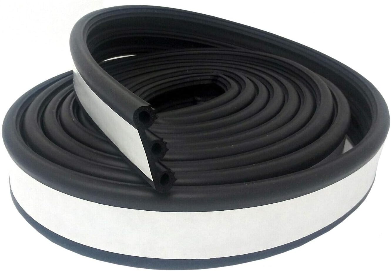 Extruded Solutions ESI Super Cap Seal XL 20 FT (2 1/8" Width x 1/2" Height x 20' Length) EPDM Rubber for Caps Over 200 lbs