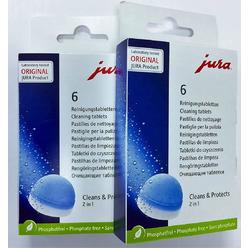 Jura Cleaning Tablets For All -Capresso Espresso Machine and Automatic Coffee Centers, 12-Count