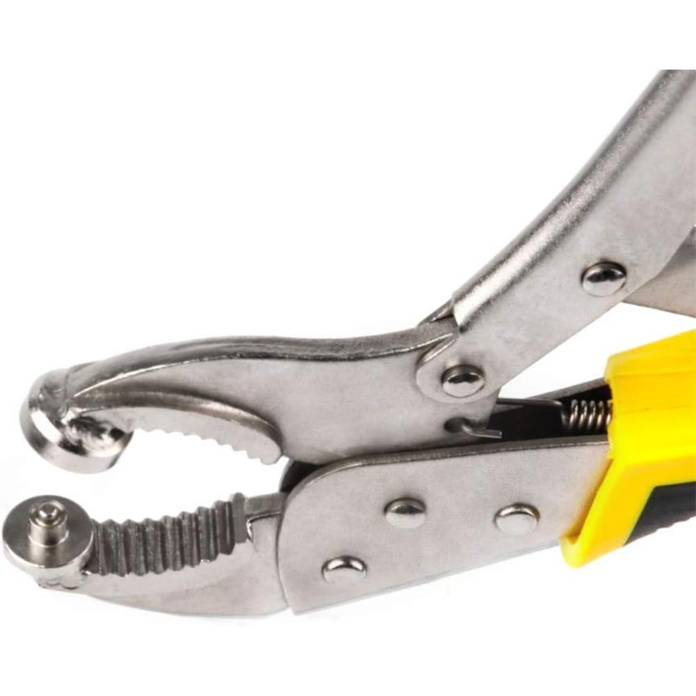YZS Screw Snaps Locking Pliers Kit, Couker Heavy-duty T8 Snap Setter Tool for Fastening, Replacing Snaps, Repairing Boat Covers, Ca