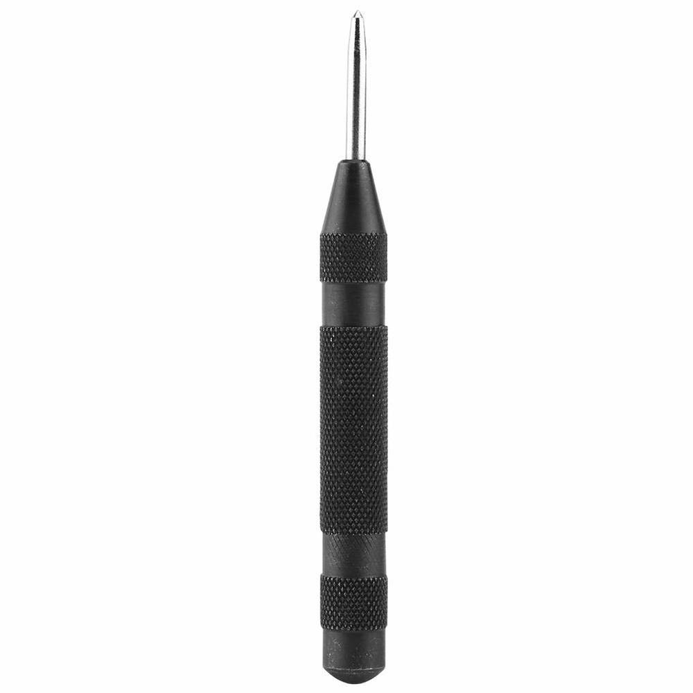 Generic Automatic Center Punch, Black Center Punch Locator Press Dent Marking Tool for Punching on Steel Plate,Aluminum,Copper,Wood Pla