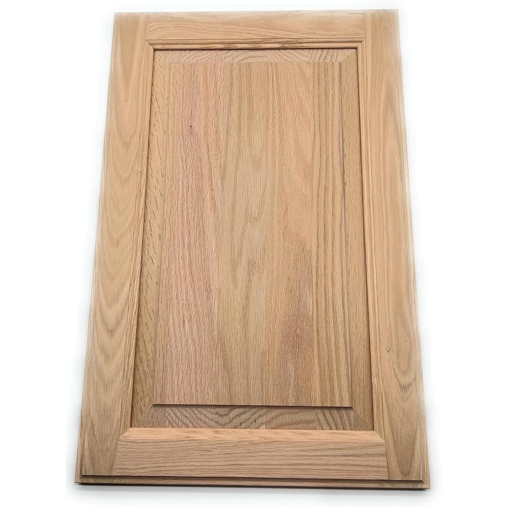 onestock Raised Panel Unfinished Oak Cabinet Door Replacement for Refacing Kitchen Cabinets- 22.5H x 14.75W