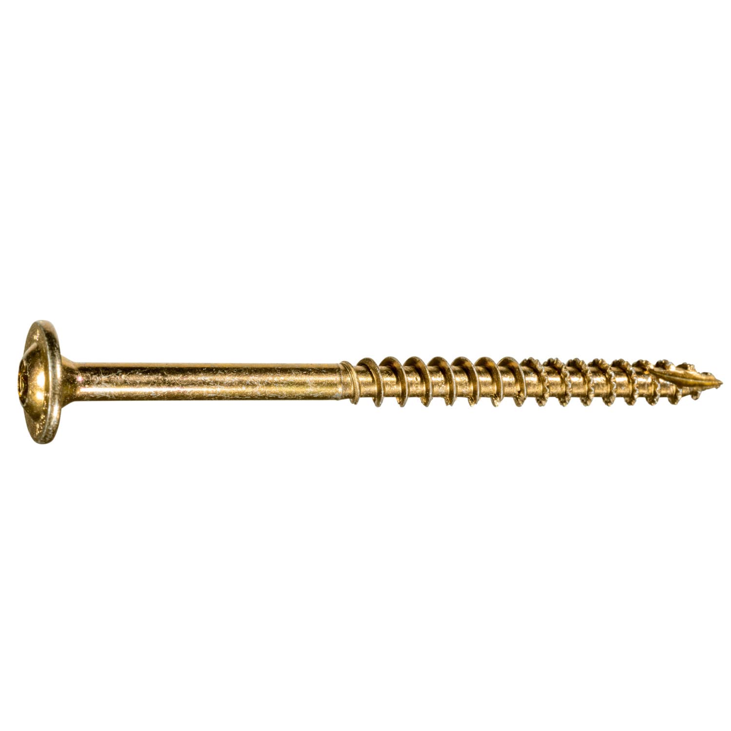 Generic 5/16" x 4" Saberdrive Star Drive Interior Construction Lag Screws, Type 17 Point, Secure Fastening with Alloy Steel f