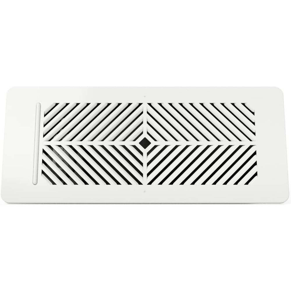 Flair Smart Vent 4x10 (White), AC Vent Cover for Floors, Walls and Ceilings. Requires  Puck to Operate. Compatible with Smart Thermos