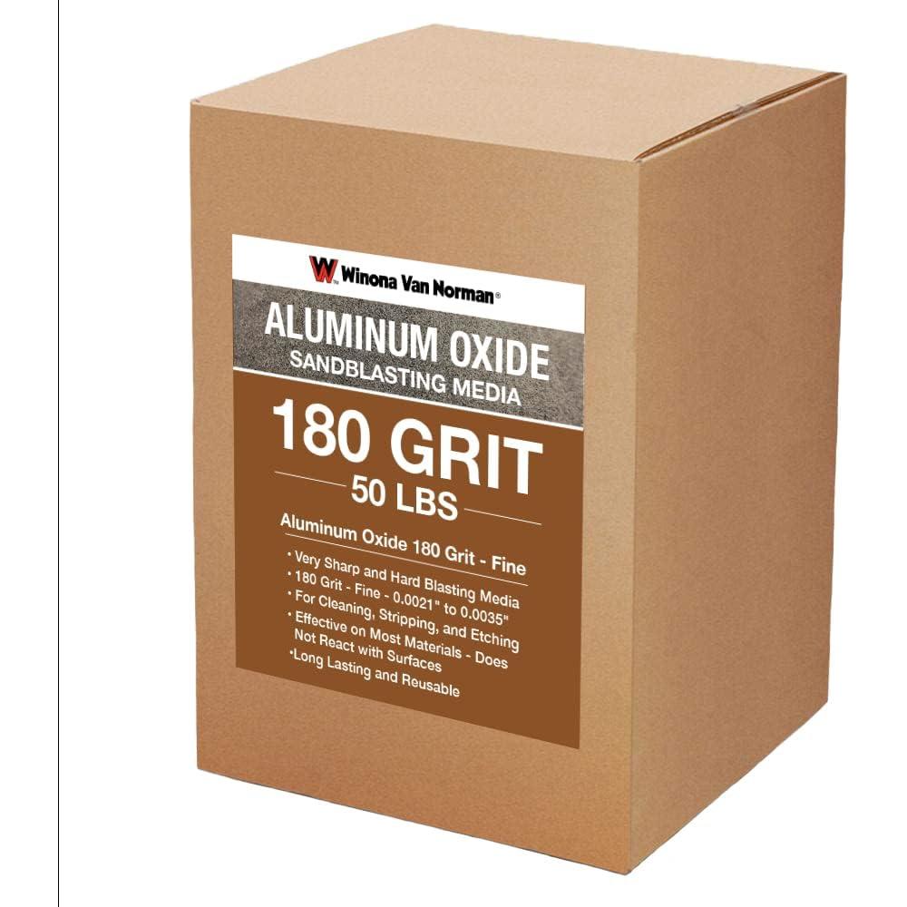 Generic Aluminum Oxide Sand Blasting Media - 180 Grit - Fine (50lbs)