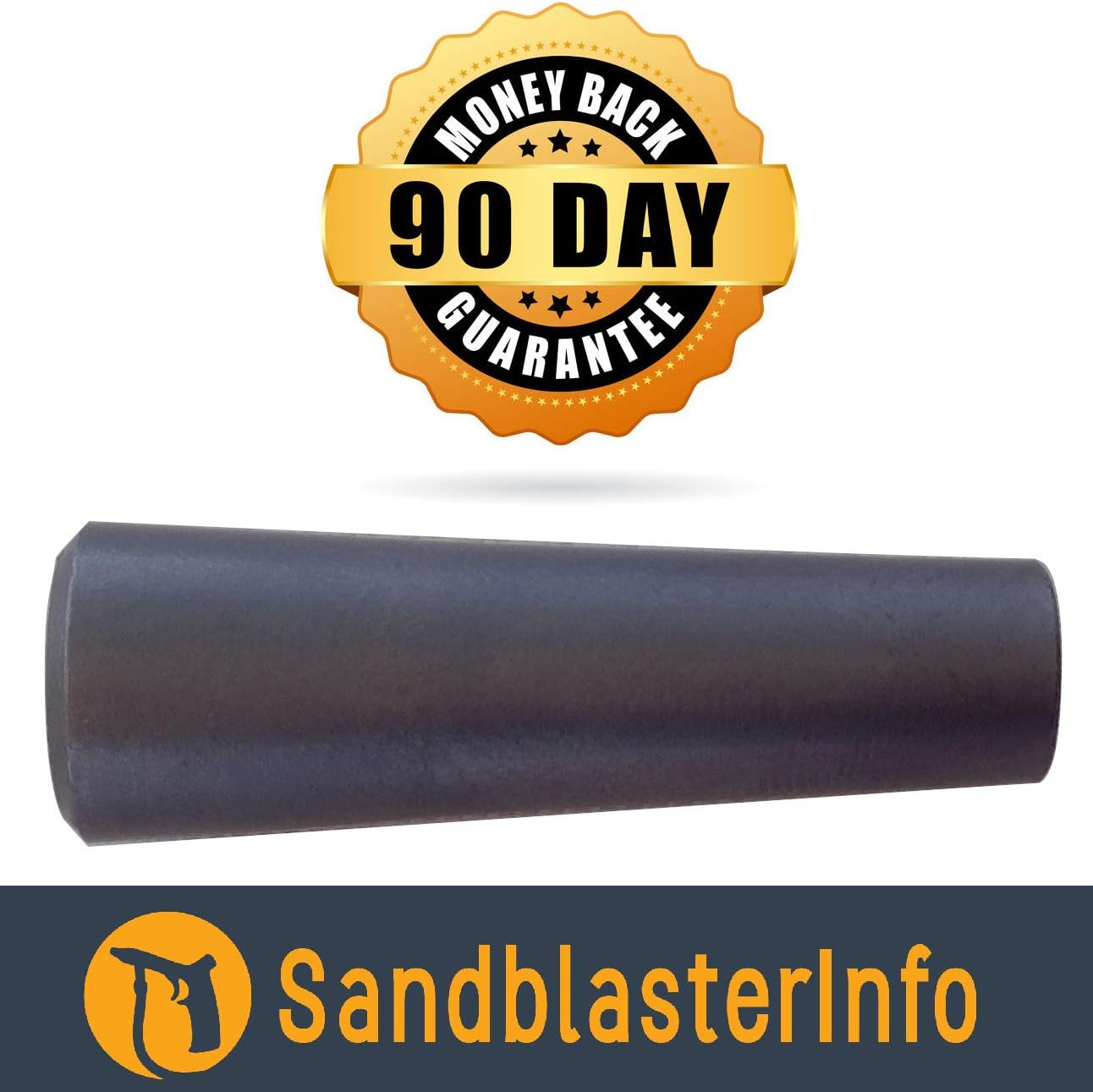 Sandblasterinfo Composite Carbide Sandblaster Nozzle Tip: 3/32" ID, Longer-Lasting than Tungsten