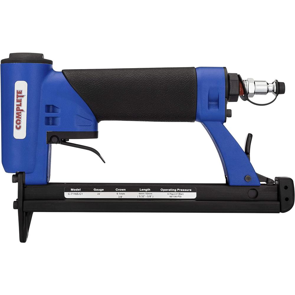 Complete C-7116S Prograde Fine Wire Upholstery Stapler, for 71 Series Staples with 3/8 Inch Crown, accepts 5/32 - 5/8 inch leg length