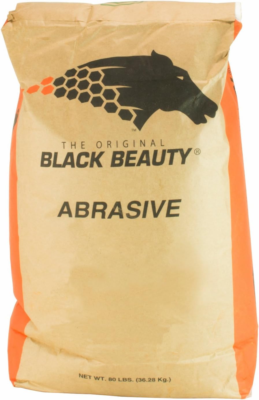 BLACK BEAUTY&#194;&#174; Abrasive Blast Media Fine Abrasive 20/40 Mesh Size for use in Sandblast Cabinet - 50 LBS