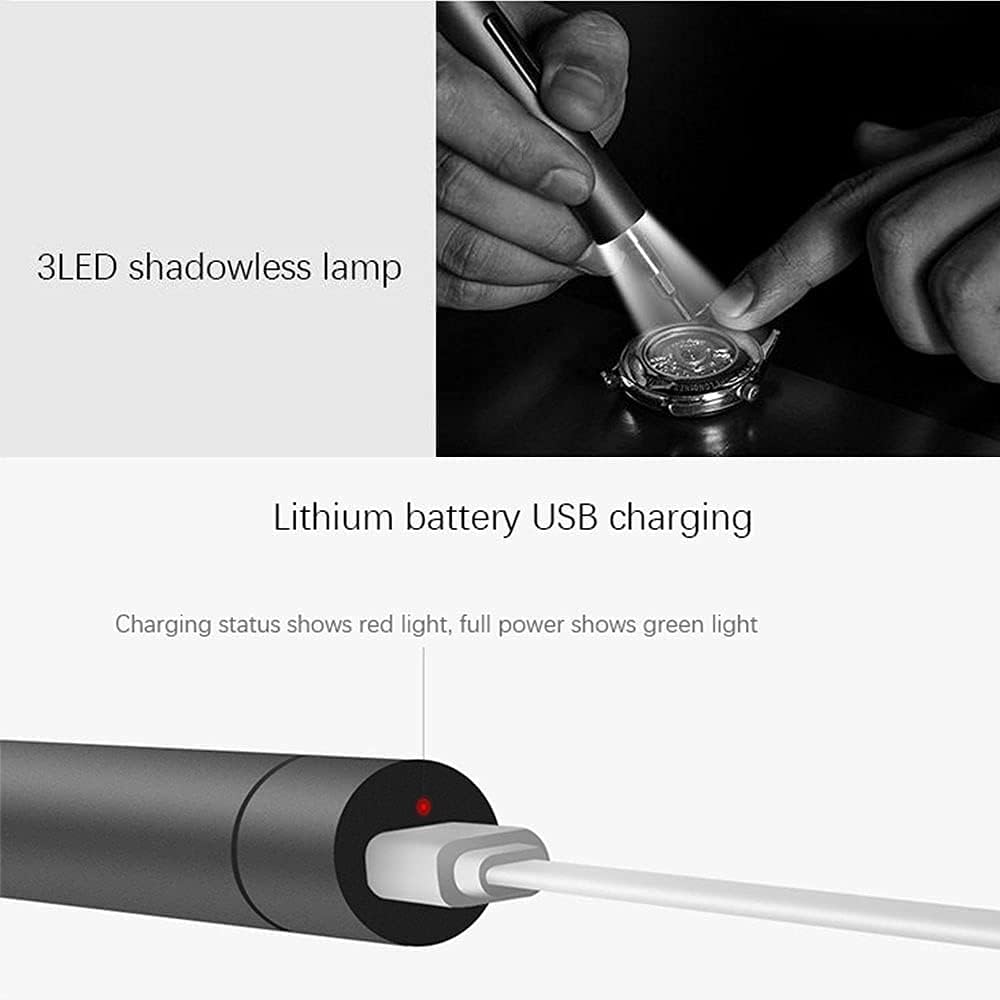 Wowstick 1F+ MINI Precision Electric Screwdriver Set with LED Lights+56 Bits, Dual Mode Cordless Li-ion Battery Power Charge au