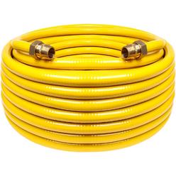 Grehitk 70ft 1/2'' Flexible Gas Line, CSST Corrugated Stainless Steel Tubing Pipe Kit, Natural Gas Line Propane Pipe Conversion Kit Gri