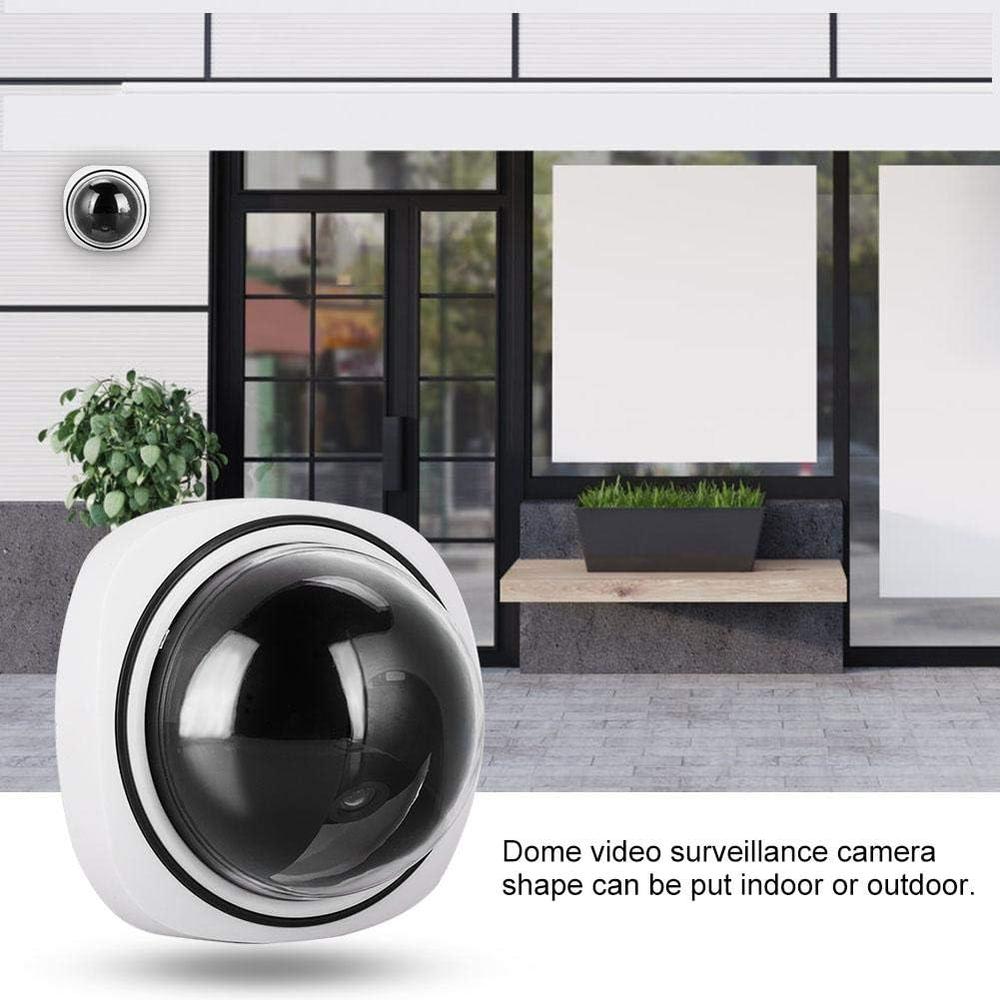sonew Outdoor Indoor Fake Camera, Wireless Home Security Dome Simulated Camera Video Dummy Surveillance Camera, for Homes