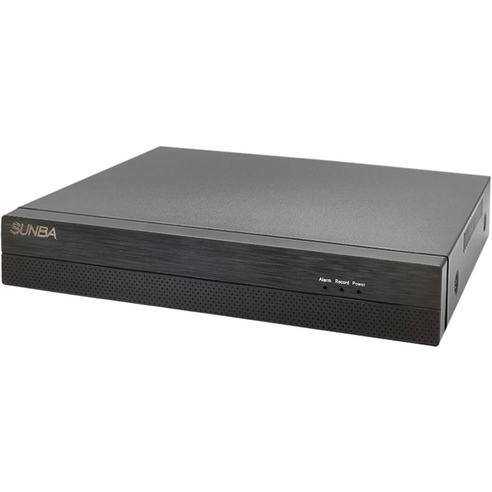 Sunba 10-Channel Face Recognition 5MP H.265/H.264 IP Network Camera Digital Video Recorder for Lite Series IP Cameras (NVR-F8010SE) -