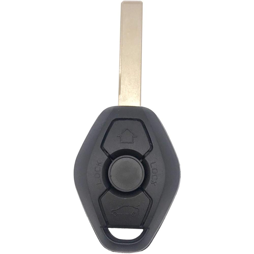 Grakest New Uncut Keyless Entry Remote Control Car Key Replacement Fit for BMW LX8 FZV Z4 X 3 X5 E46 Series 3 5 6 7 Z3 EWS 315MHZ / 433