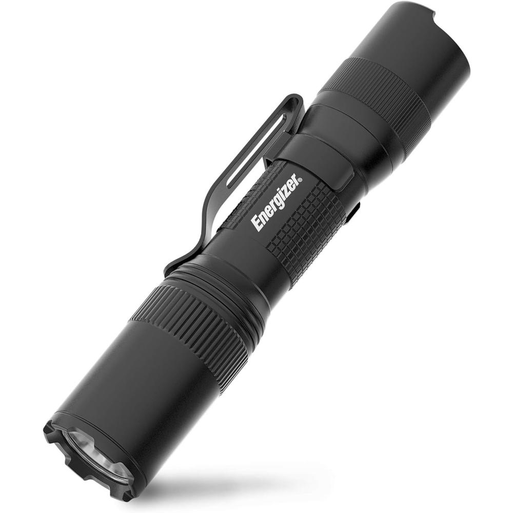 Energizer LED Tactical Flashlights, Rugged Metal Body, IPX4 Water Resistant Flash Lights, High Lumens, Built for Camping, Outdoors, Emerg