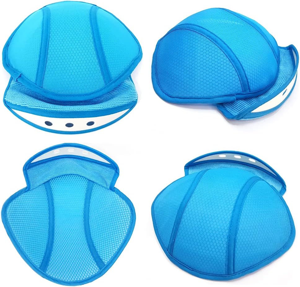 HW GLOBAL Hard Hat Cap Insert Liner Sweatband Helmets Cooling Pad Safety Head Protection Air Mesh Microfiber Soft Cotton Sweat Absorber C