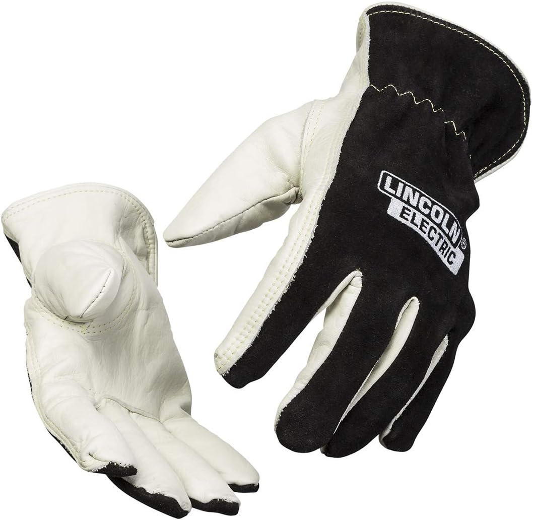 Lincoln Electric Welders Leather Drivers Gloves | Top Grain