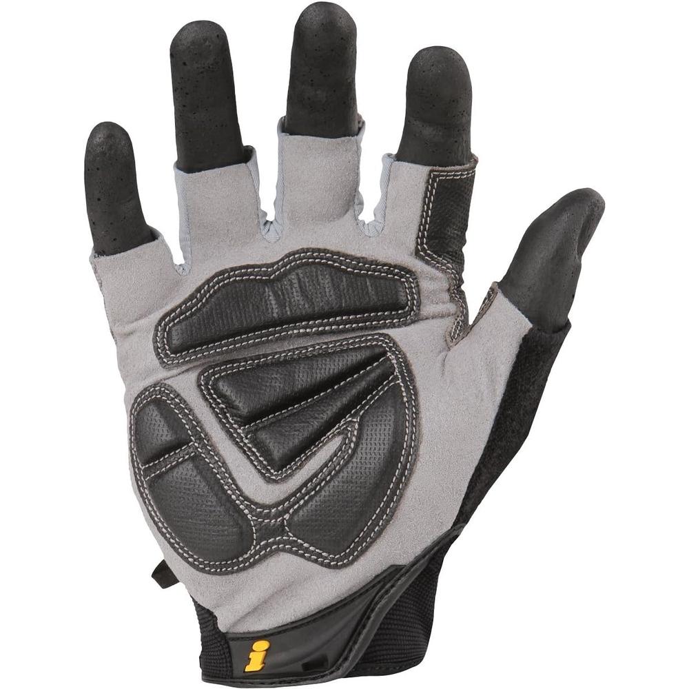 Ironclad mens Work Glove MACH 5 VIBRATION IMPACT, Black and Grey, X-Large Pack of 1 US