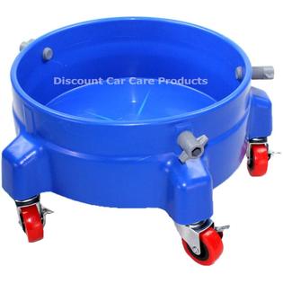 Discount Car Care Products Car Wash Bucket Dolly (Blue)